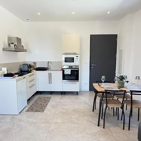 T2 Lumineux & Cosy Avec Parking Prive Gratuit Sur Les Hauteurs De Bastia (Corsica)